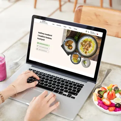 Restaurant Sladovna Kroměříž - Web Applicatie