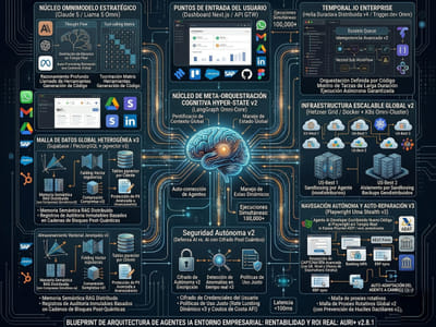 Ecosistema de Agentes de IA: Arquitectura Omni-Core v2.8 - Inteligencia Artificial