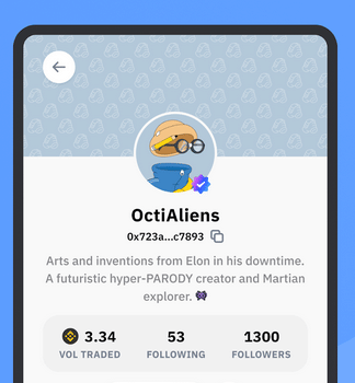 NFT Marketplace - Application mobile