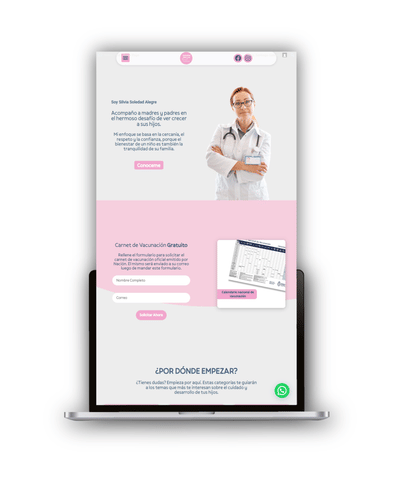 Blog de Pediatría - Soledad Alegre - Desarrollo de Software