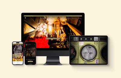 Digital marketing and web design for a nightclub and restaurant group - Markenbildung & Positionierung