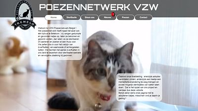 Poezennetwerk - Création de site internet