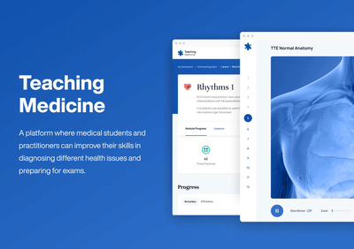 Teaching Medicine - Ergonomie (UX/UI)