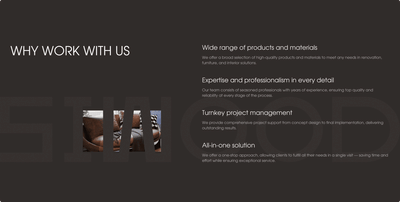 Website Redesign for Premium Interior Brand Siwood - Création de site internet
