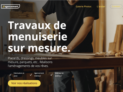 Visibilité en ligne Artisan | JF Agencement X Digi - Digital Strategy
