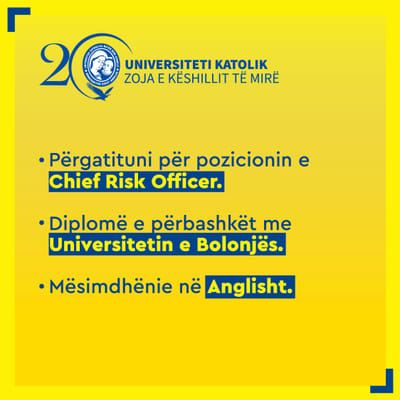Universiteti Katolik Zoja e Keshillit te Mire - Publicité