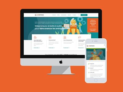 Wikipreneurs Platform - Ergonomie (UX/UI)