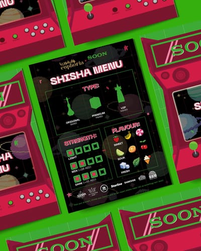 Menu Designs for SOON - Grafikdesign
