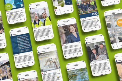 Starke Markenpräsenz durch Content Marketing - Réseaux sociaux