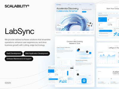 Web Application Development for LabSync - Website Creation