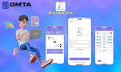 Quizzire - Quiz Application 🧩📱 - Social media