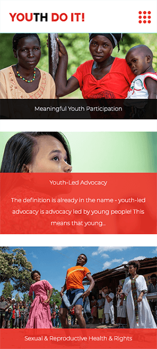 Website Youth Do It - Website Creation