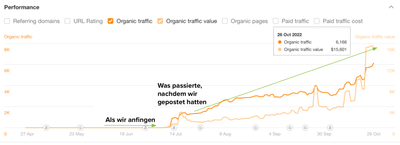 Blogtraffic im Wert von 10 850 € für Stanford - SEO