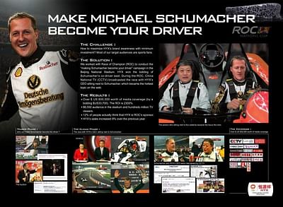 MAKE SCHUMACHER BECOME YOUR DRIVER