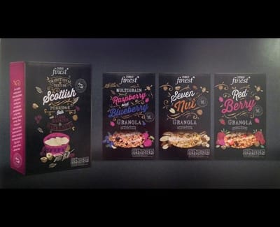 TESCO FINEST CEREALS  - Advertising