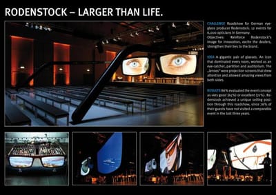 LARGER THAN LIFE - Advertising