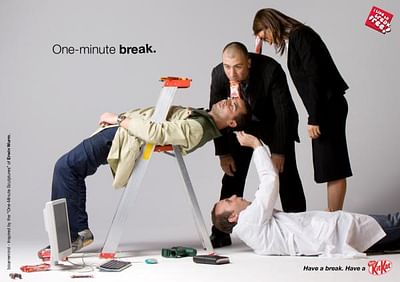 One-minute break - Publicité