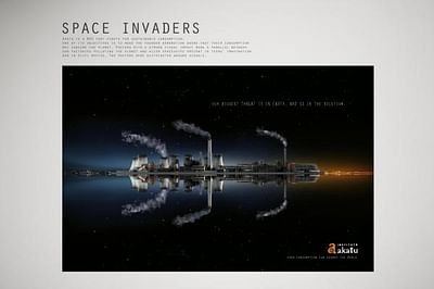 SPACE INVADERS - Publicidad