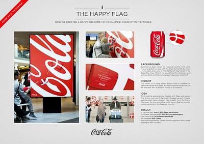 THE HAPPY FLAG - Werbung