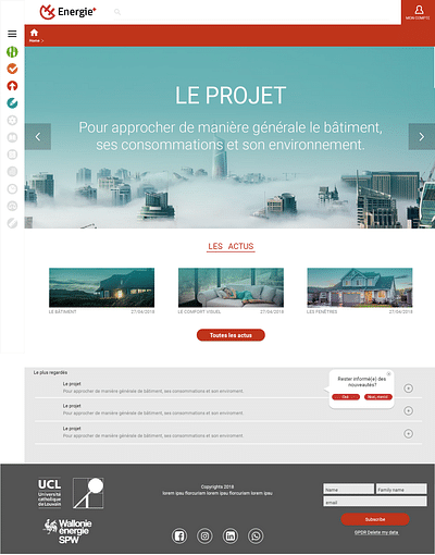 Energie Plus Le Site - Website Creatie