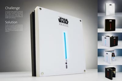 STAR WARS EXHIBITION BRAZIL - Publicité