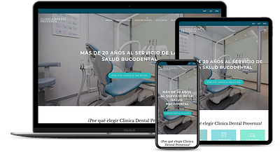 Clinica Dental Provenza - Création de site internet