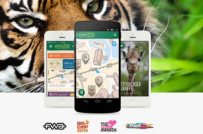 Chester Zoo A multi award-winning mobile app - Publicidad