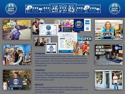 SMALL BUSINESS SATURDAY - Werbung