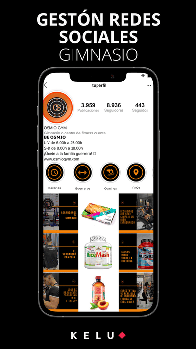 GESTIÓN REDES SOCIALES GIMNASIO - Redes Sociales