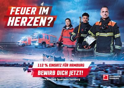 Recruiting Kampagne: Feuer im Herzen - Advertising