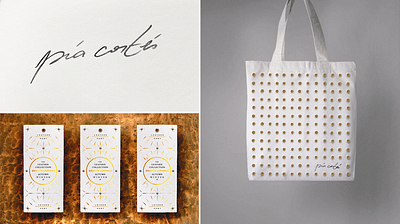 Branding and packaging for a luxury brand