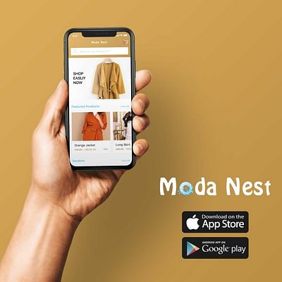 Modanest App Ecommerce - Mobile App