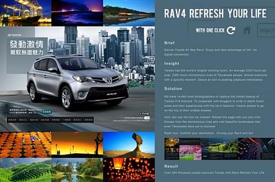 TOYOTA RAV4 - Advertising