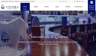 Marisquería civera - Usabilidad (UX/UI)