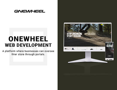 Web Development for One Wheel - Web Application