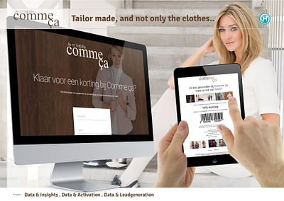 New website for a Fashion retailer - Publicité en ligne