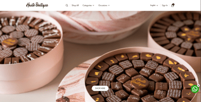 Haute Boutique - Ergonomy (UX/UI)