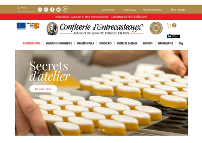 Site e-commerce et SEO - Webseitengestaltung