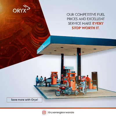 ORYX Energies Rwanda Social Media Management - Social media