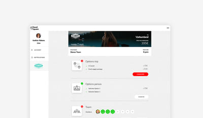 Travelsquare Booking system - Website Creation