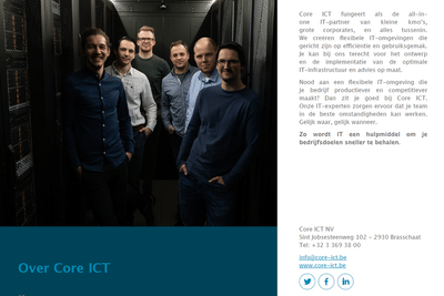 SEO-teksten, whitepapers en e-mails voor Core ICT - Copywriting