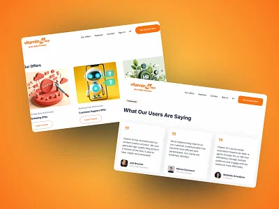 Vitamin AI : Site internet - Software Ontwikkeling
