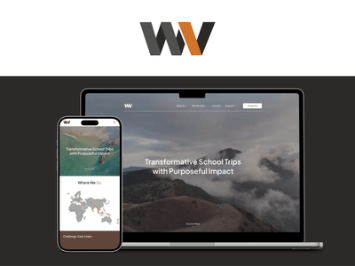 Website Design for World Volunteer - Website Creatie