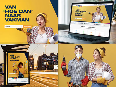 Dragende campagne voor dit klusplatform - Publicidad