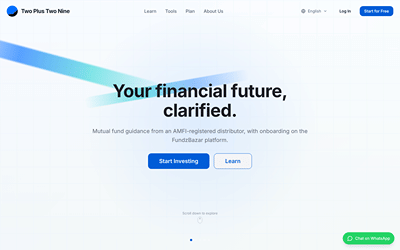 Two Plus Two Nine: 51-chapter financial learning platform - SEO