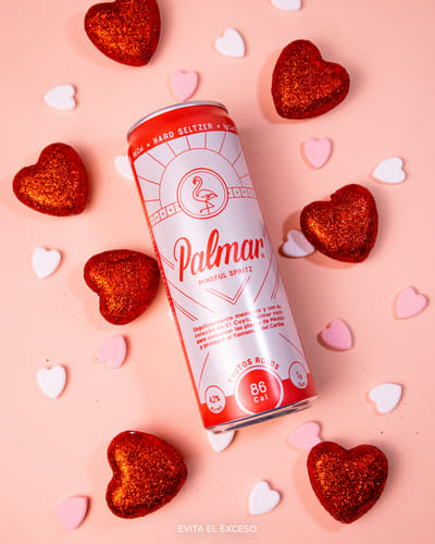 San Valentín Palmar hard seltzer - Reclame