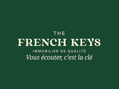 The French Keys - Rebranding - Image de marque & branding