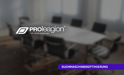 Proleagion GmbH: Mit SEO zur TOP Google-Position - SEO