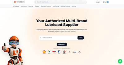 LubeSouq - Lubricant Ecommerce website for UAE - E-Commerce