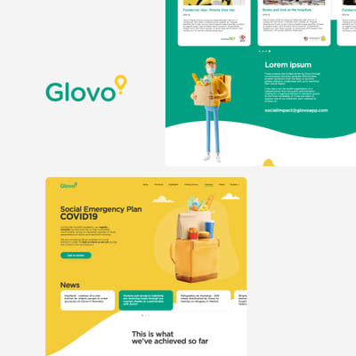 Glovo - Website Creation